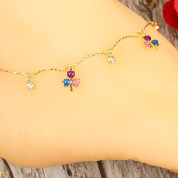 "Dainty Anklet for Women – Elegant Everyday Jewelry & Perfect Gift | MLCRC1025 - Picture 7 of 10